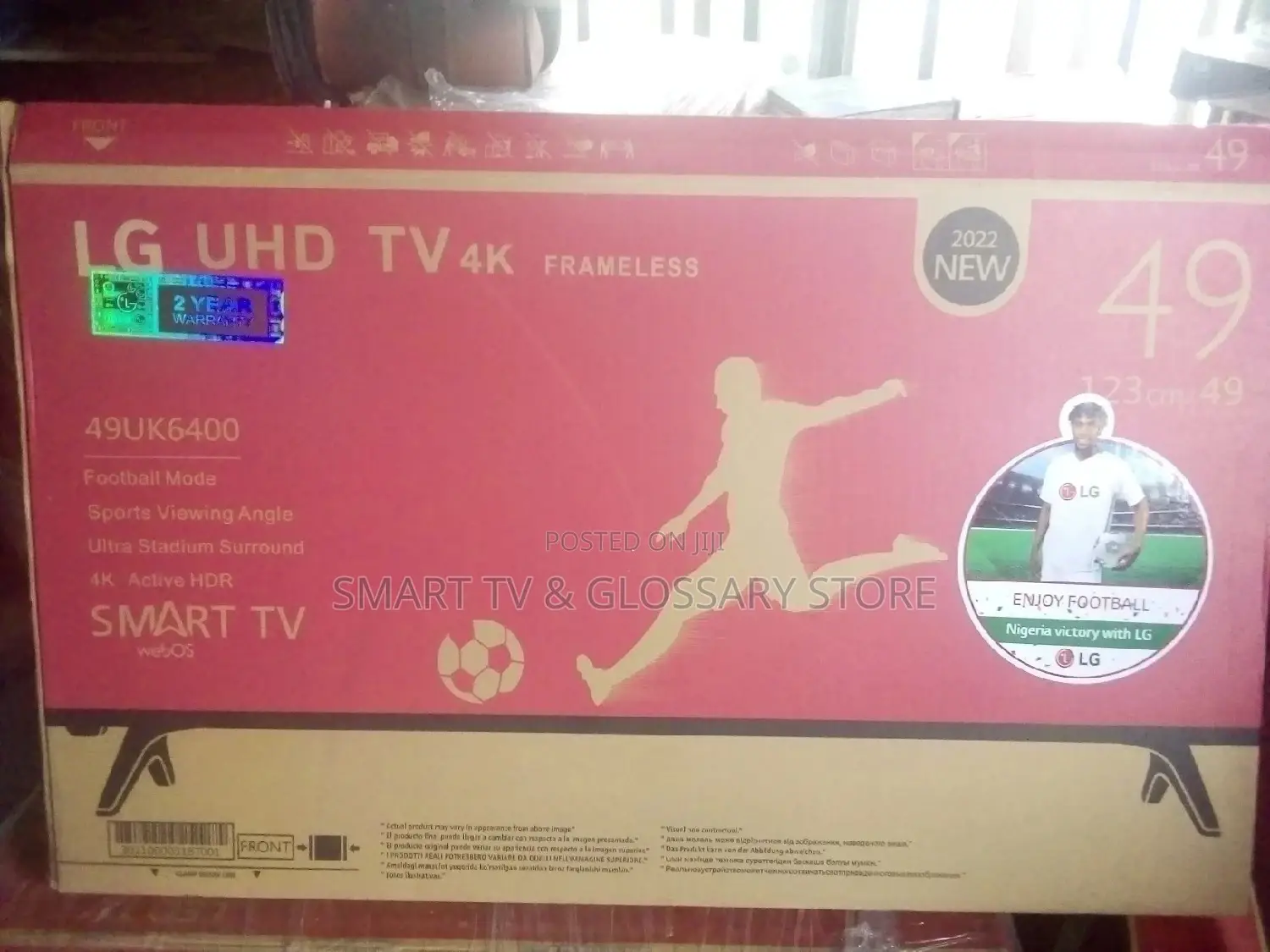 65 Inches Webos LG Smart TV PLUS 2 HDMI