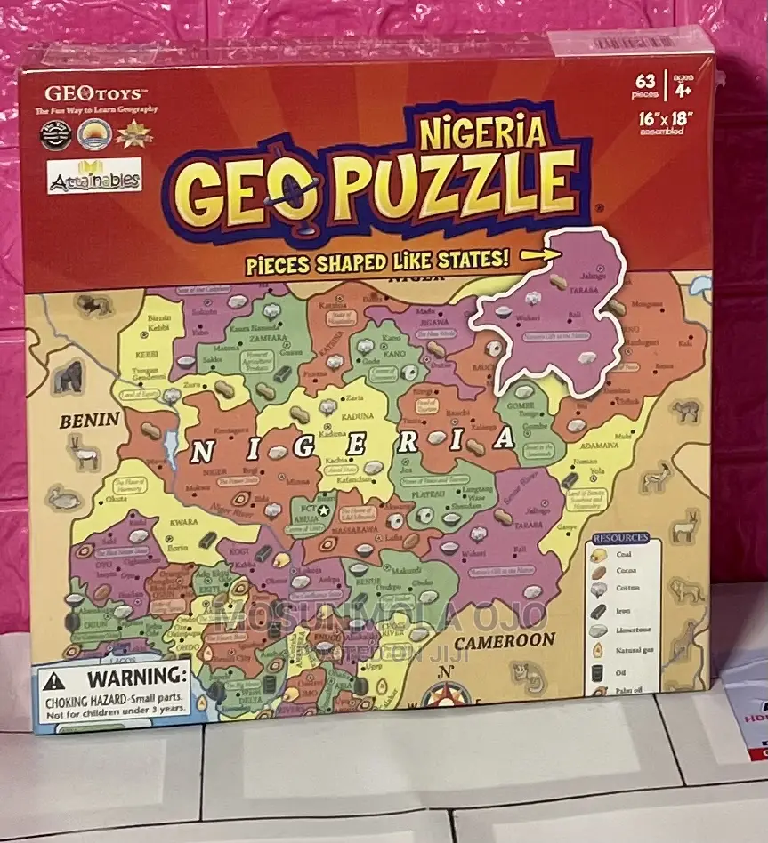 Nigeria Geo-Puzzle (Educational )