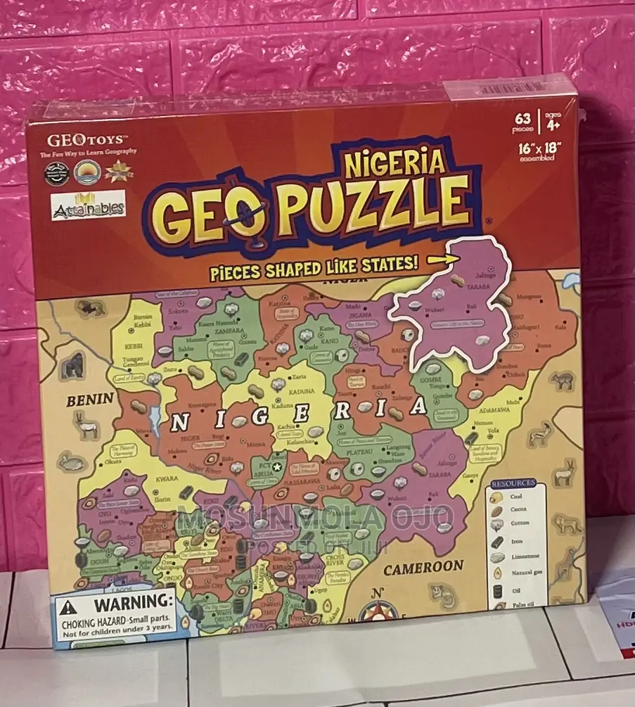 Nigeria Geo-Puzzle (Educational )