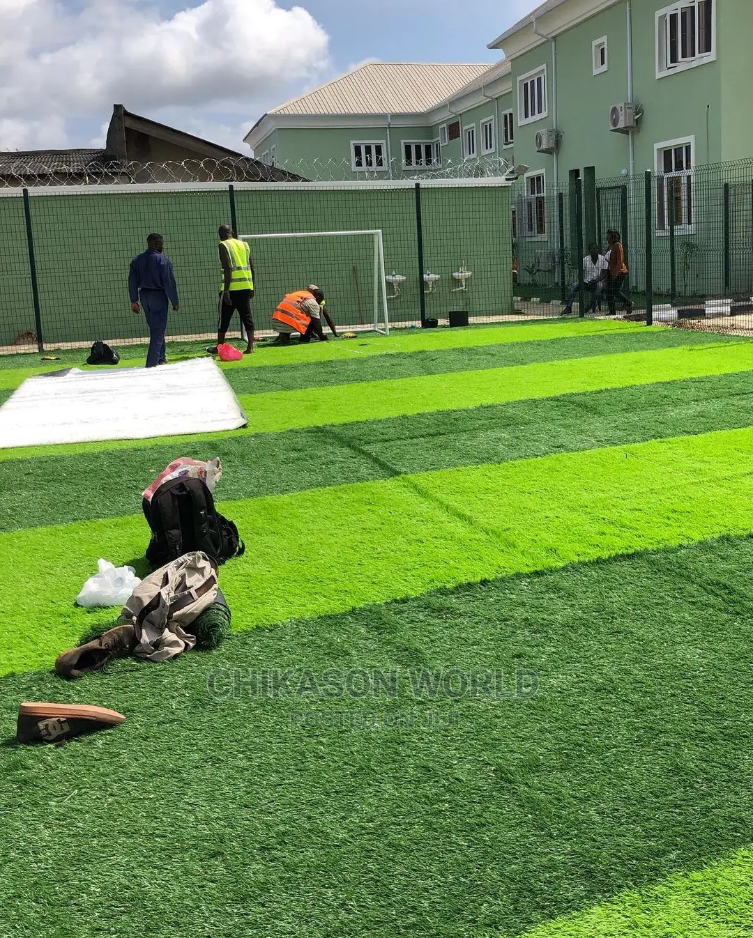 Football  Grass Carpet