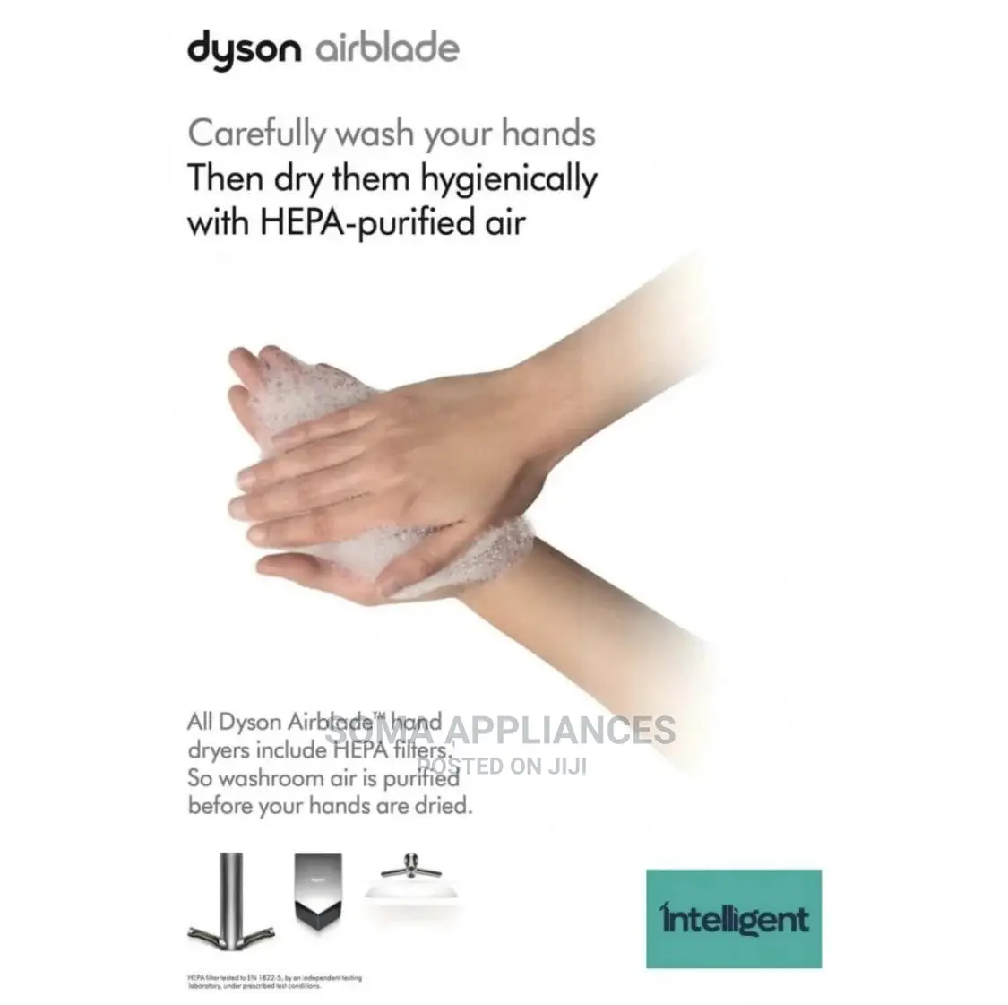 Dyson Airblade v-Shaped Hand Dryer