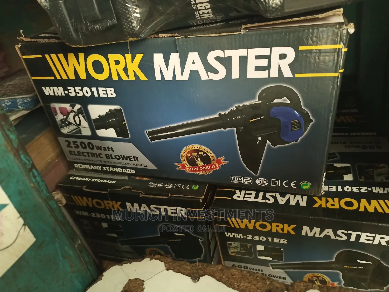 Workmaster Aspirator Blower and Vacuum 2500w
