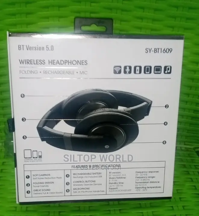 Rechargeable Wireless Headphones (SY-BT1609)