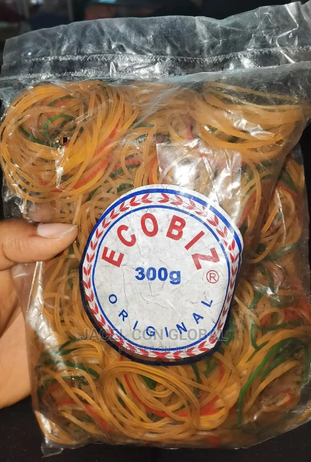 300 Grams Packet of Rubber Bands