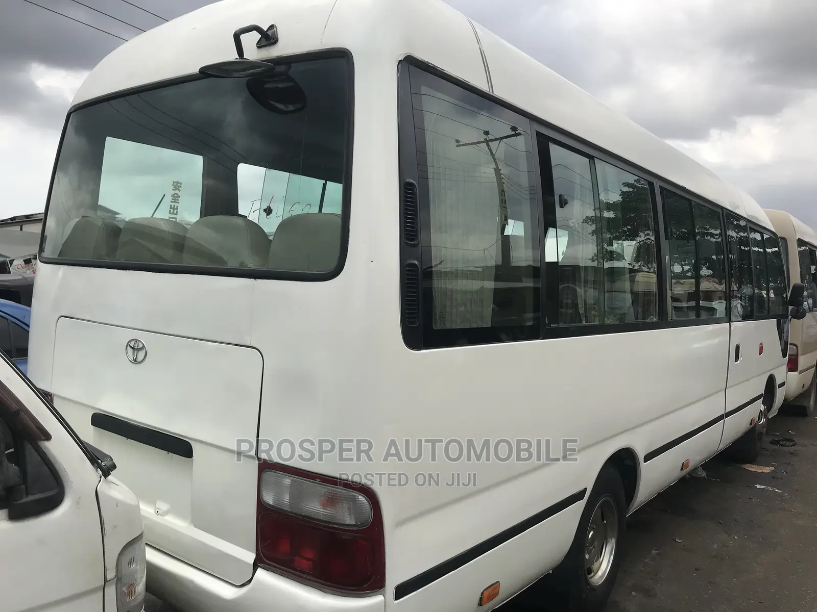 Toyota Coaster 2017 White