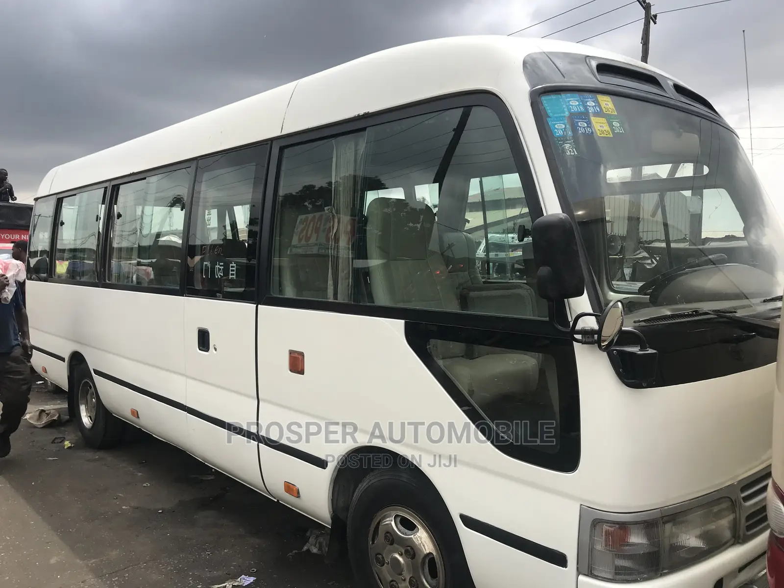 Toyota Coaster 2017 White