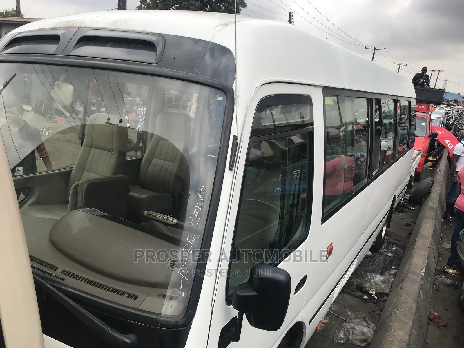 Toyota Coaster 2017 White