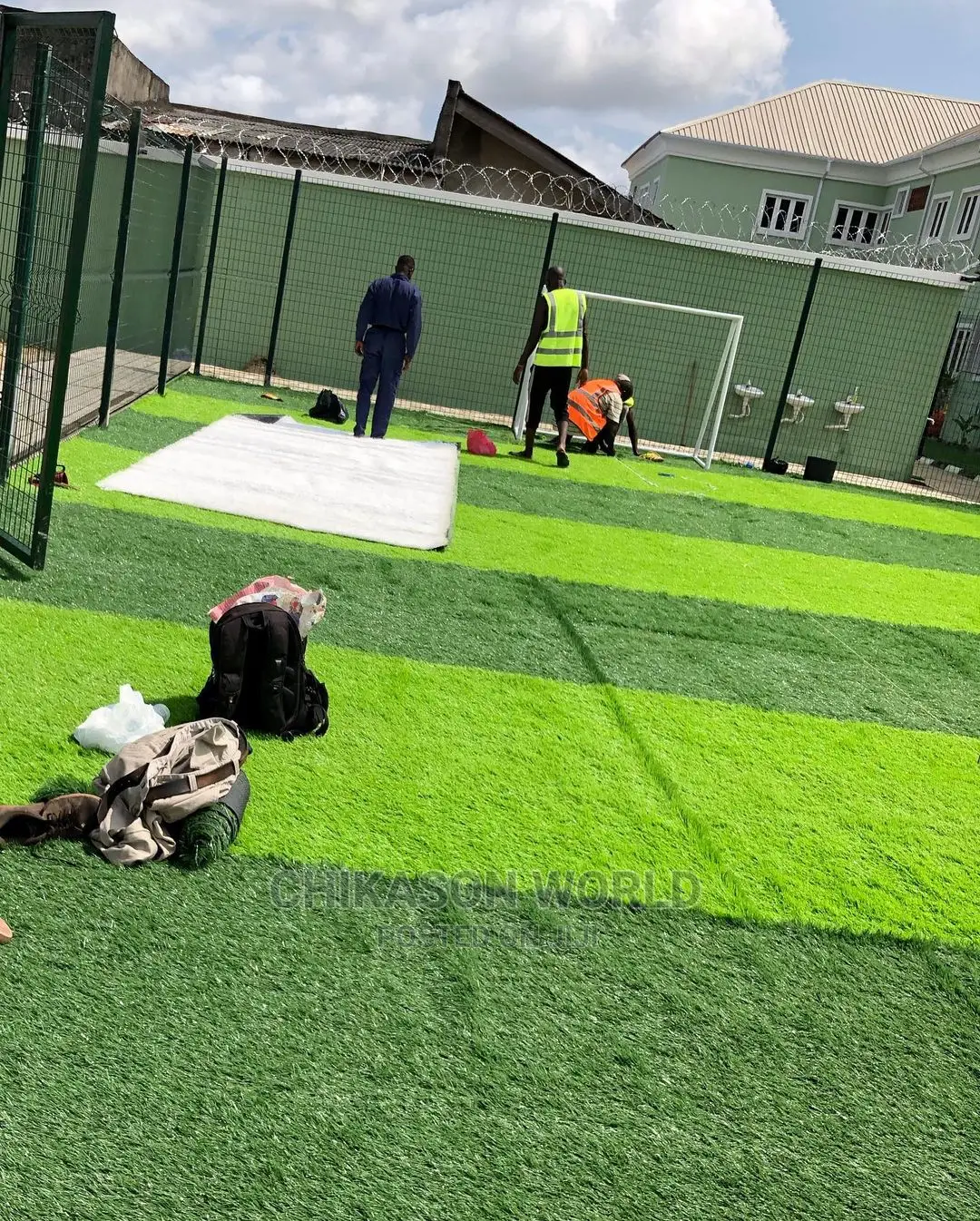 Football  Grass Carpet