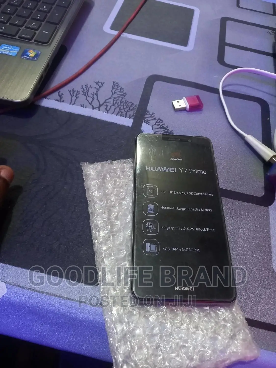 Huawei Y7 Prime 64 GB Silver