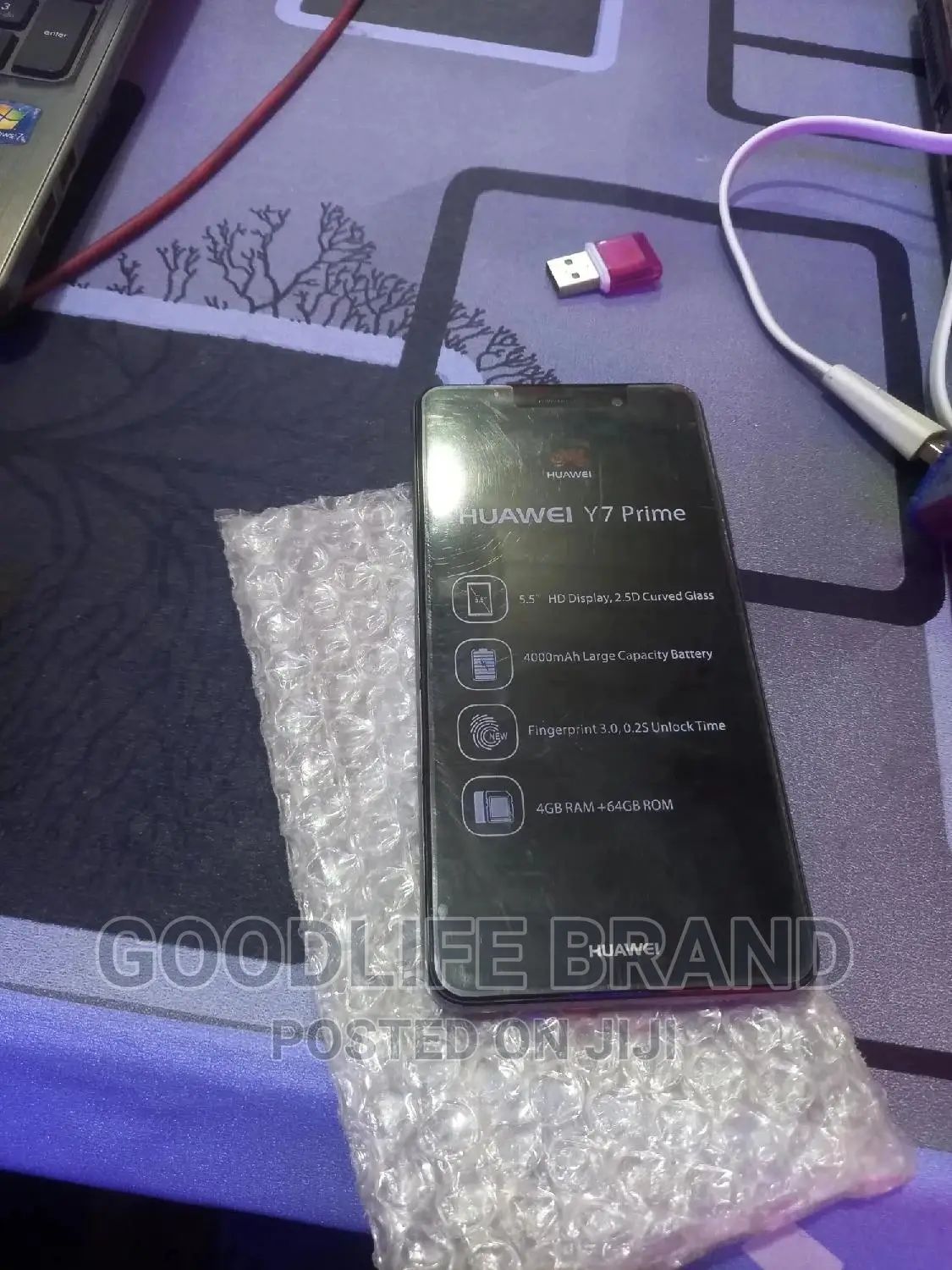 Huawei Y7 Prime 64 GB Silver