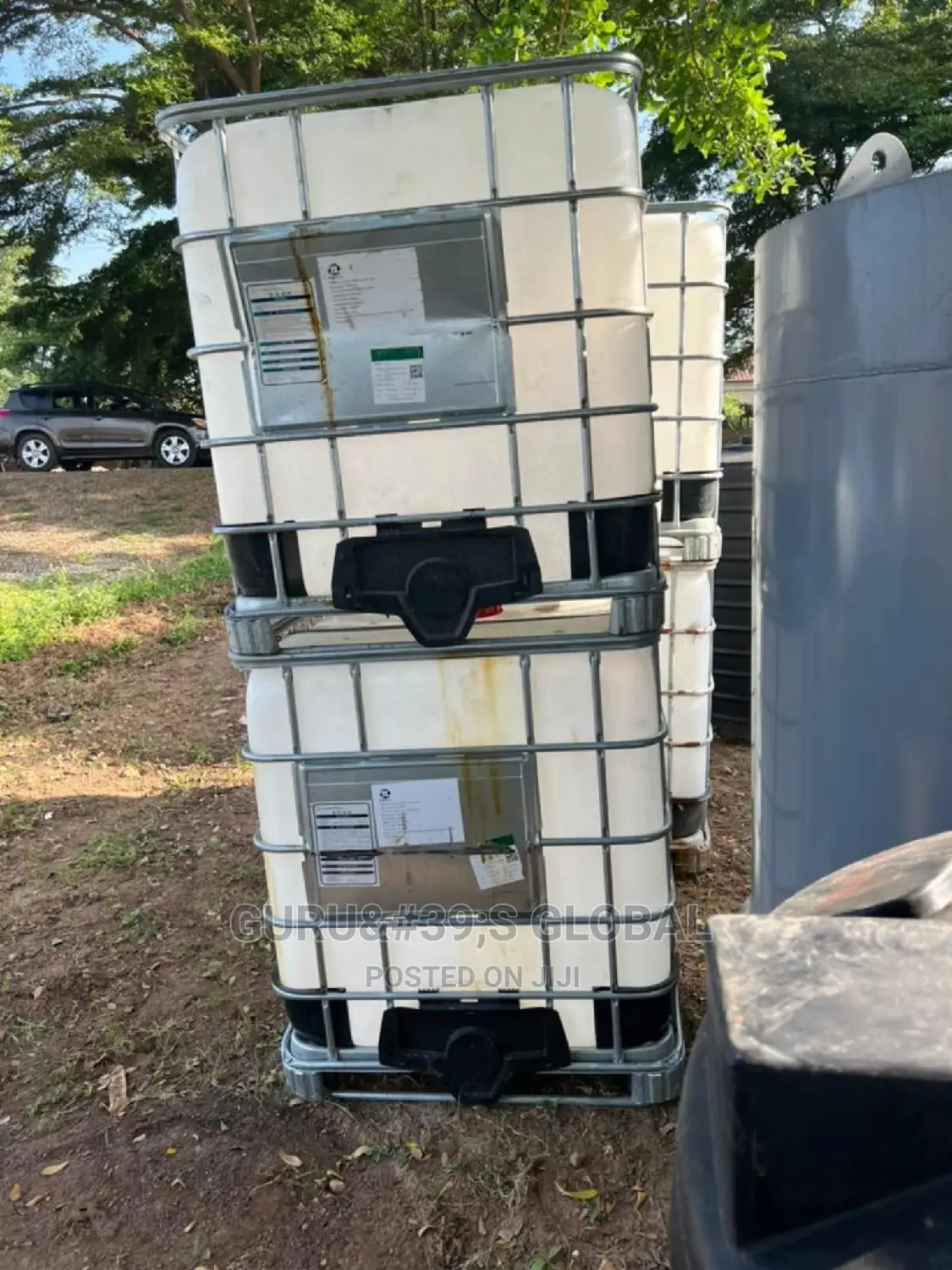 Brand New White Water Tank With Security Coverage