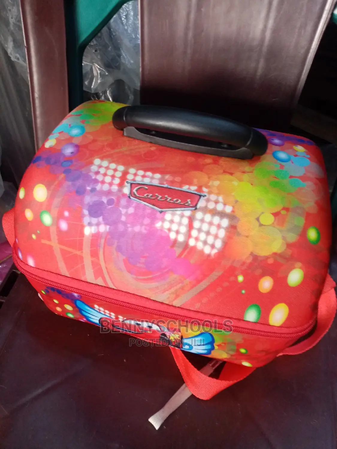 Car Kids Children's Box Hard Body Lunch Ba