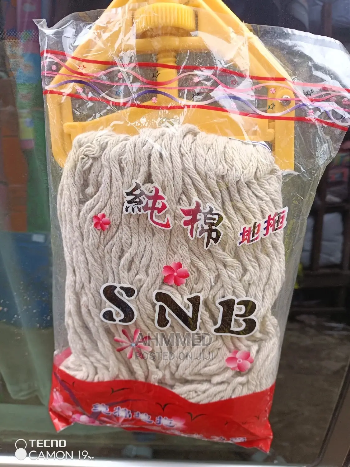 Industrial Mop With Iron Stick