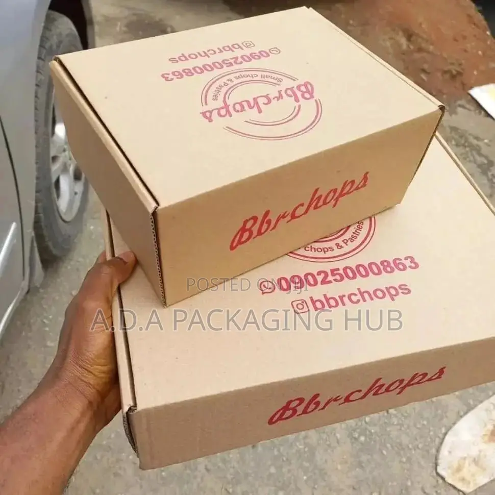 Corrugated Cartonbox With Branding Suitable For Your Product