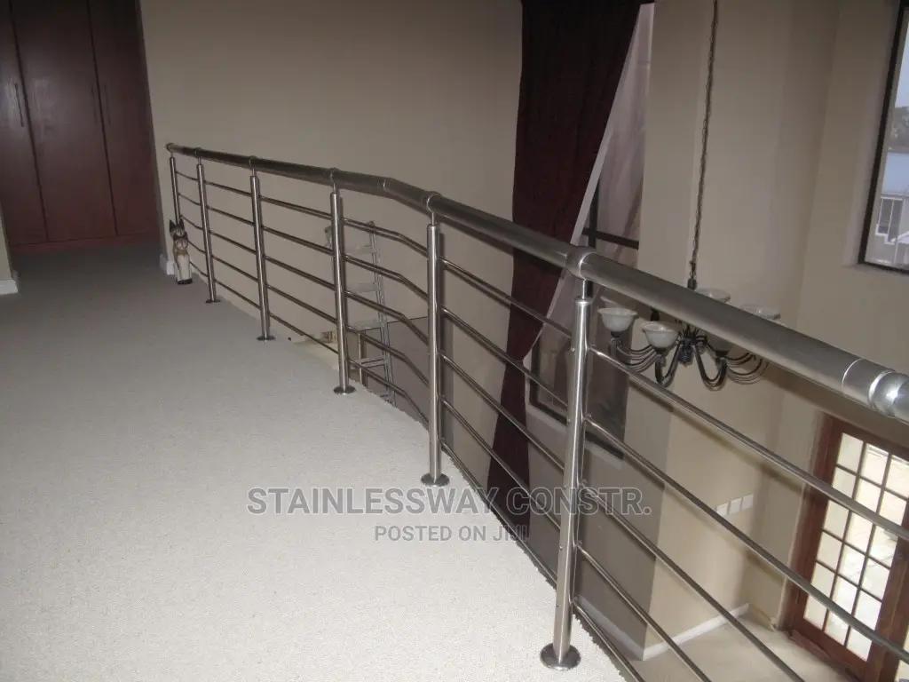 Stainless Railing Top-Notch at Garki 2