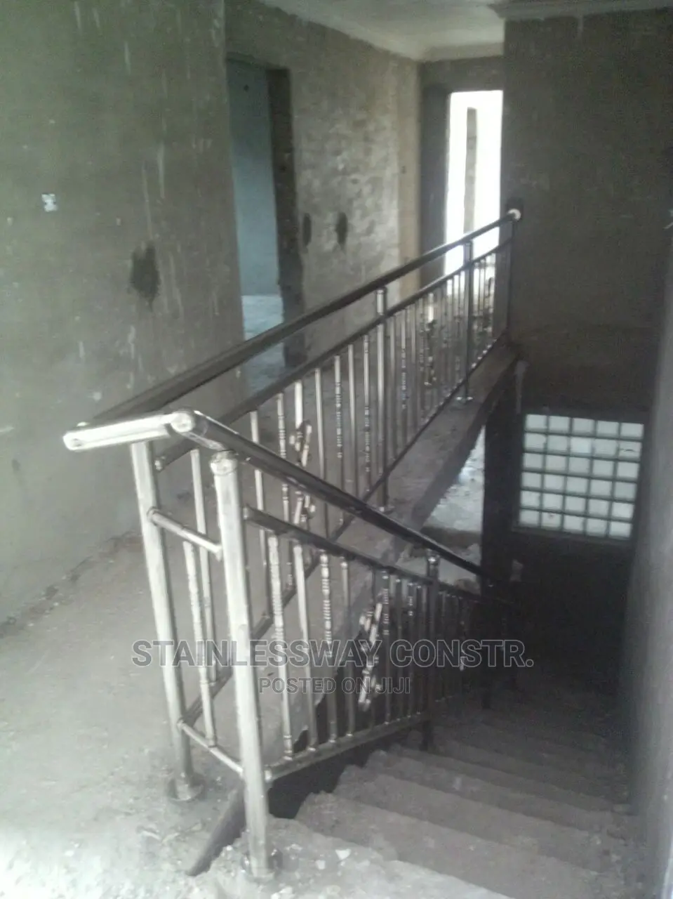 Stainless Railing Top-Notch at Garki 2