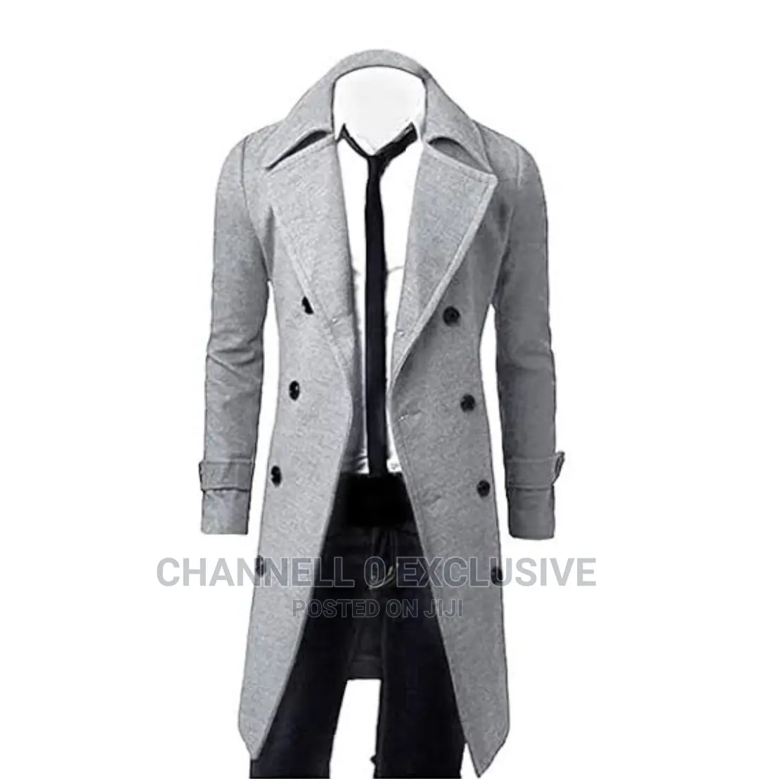 Quality Mens Winter Trench Coat