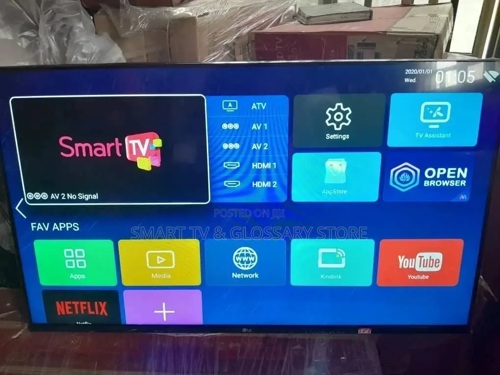 New LG 49" HDR Smart Tv