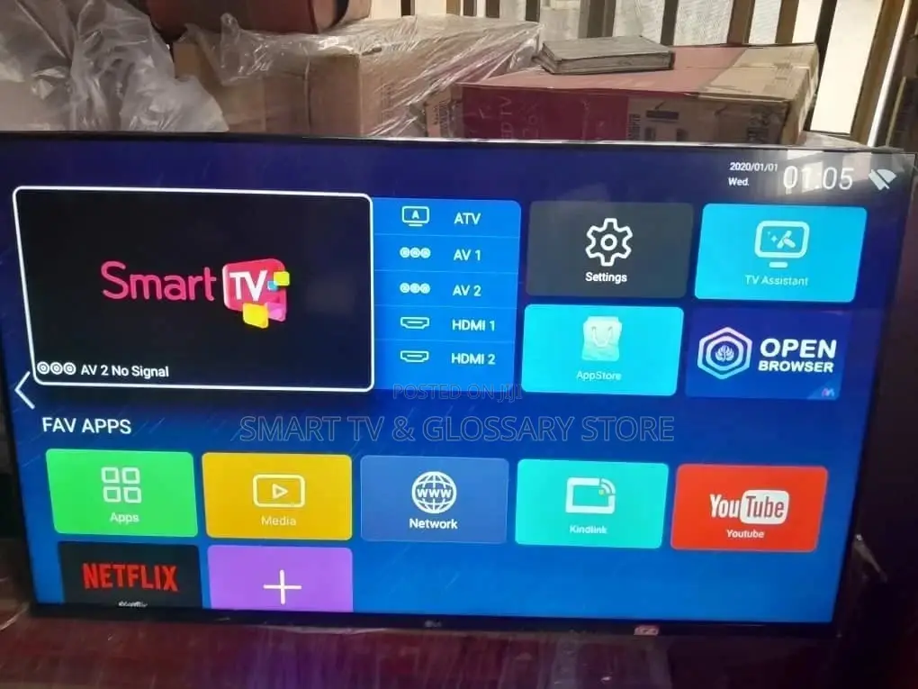 New LG 49" HDR Smart Tv