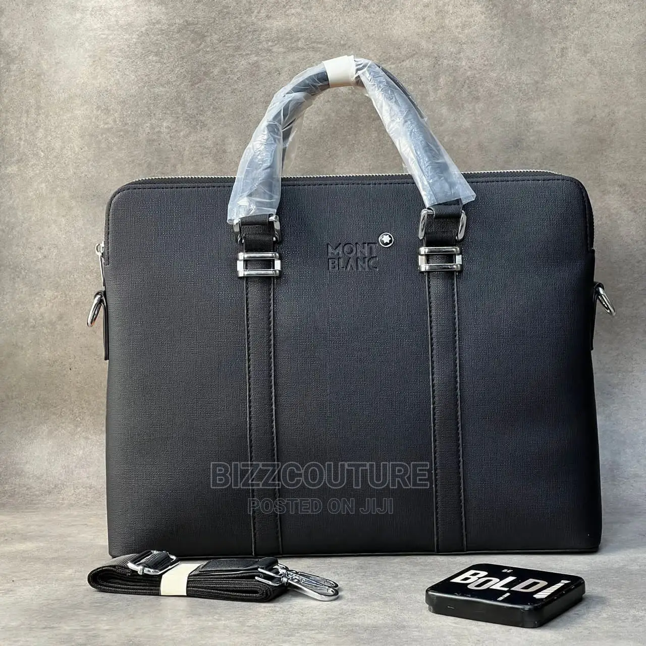 High Quality MONT BLANC Laptop Bags Available in Store
