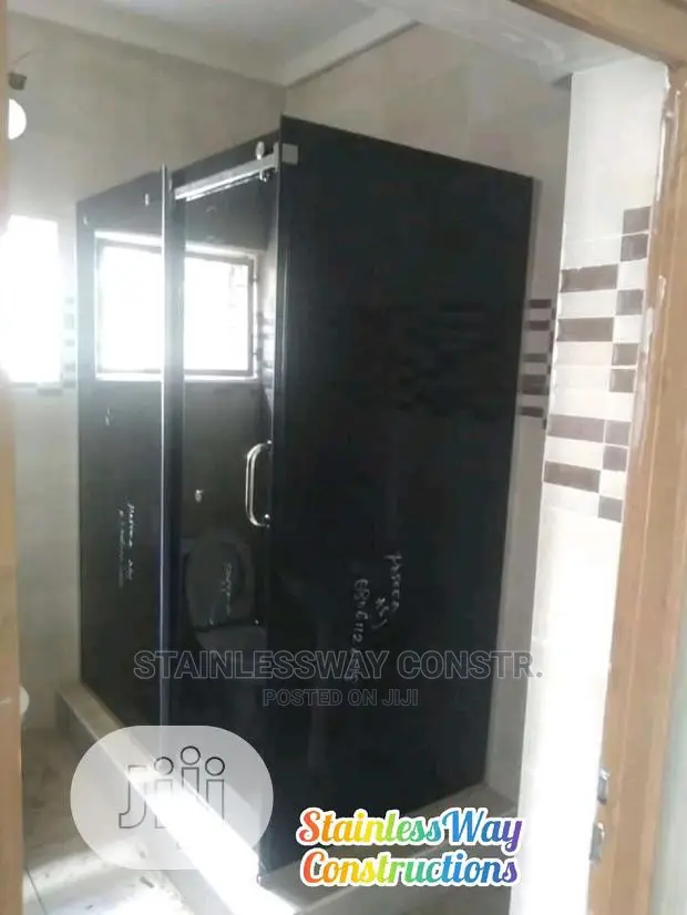 Shower Glass Cubicle Grey