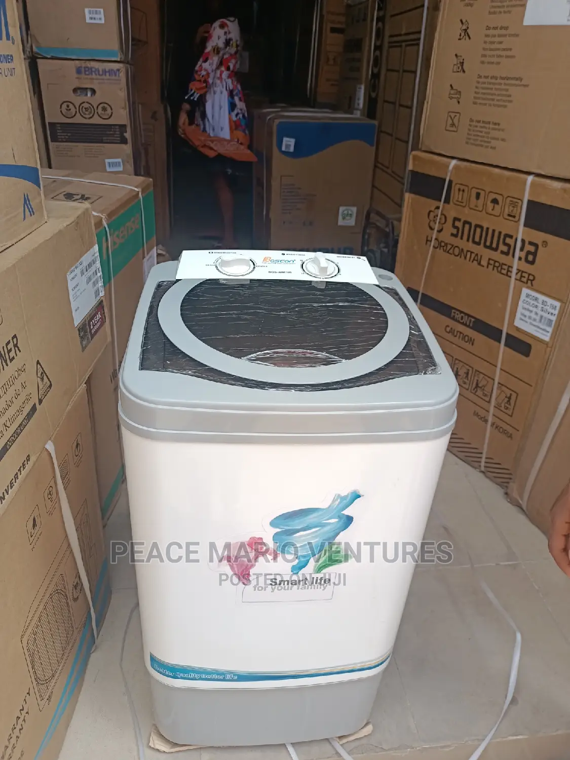Dura Volts Single Tub Washing Machine With 2years Warranty