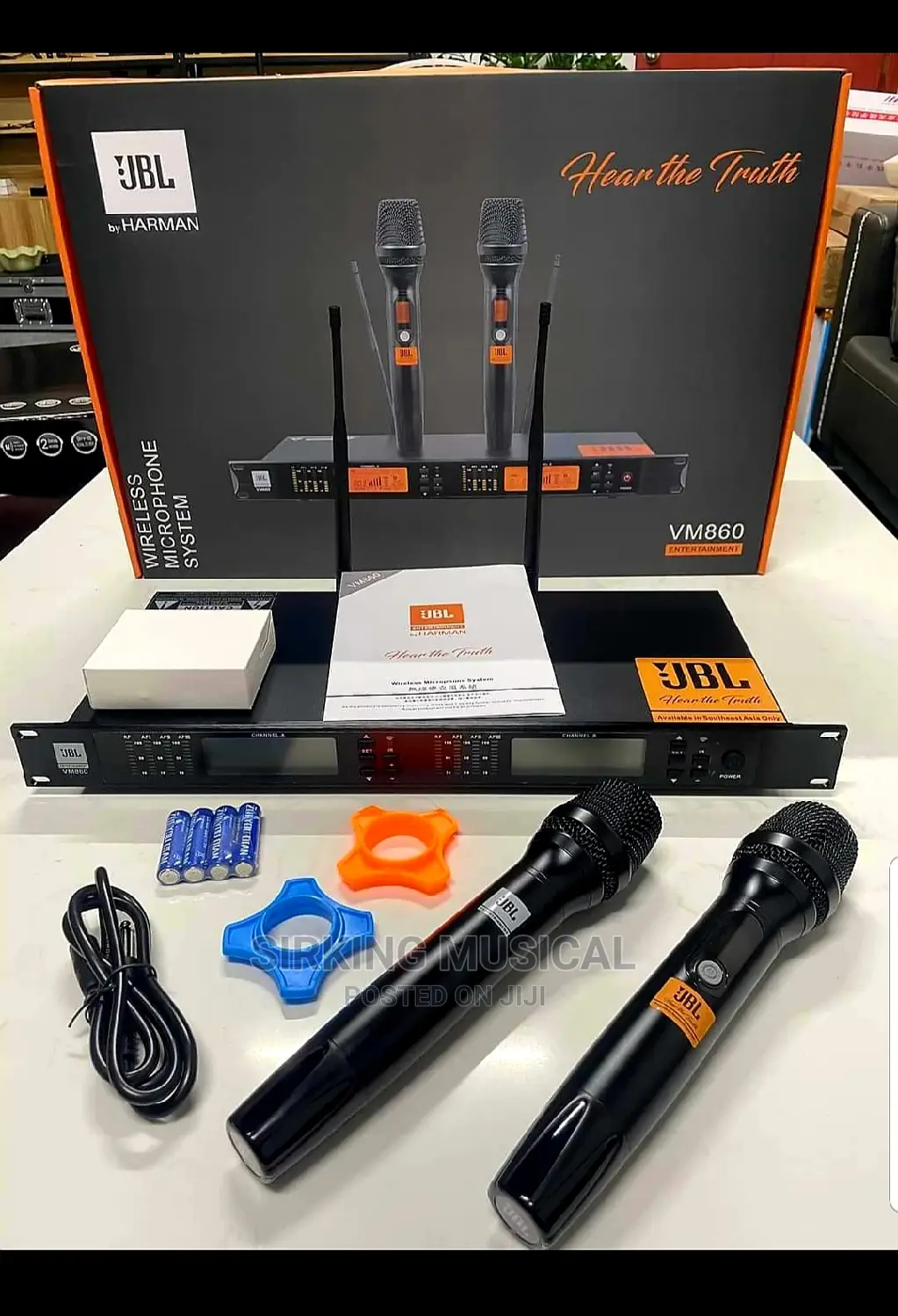JBL VM860 Professional Digital Wireless Microphone