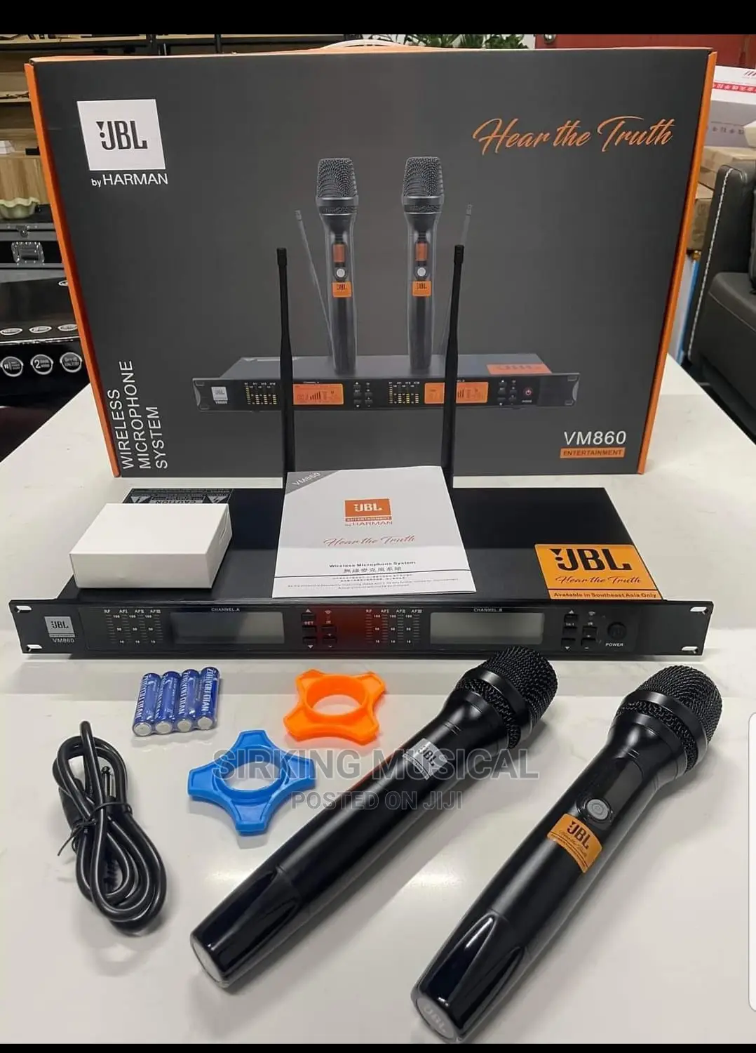 JBL VM860 Professional Digital Wireless Microphone