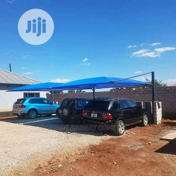 Carport Blue Design