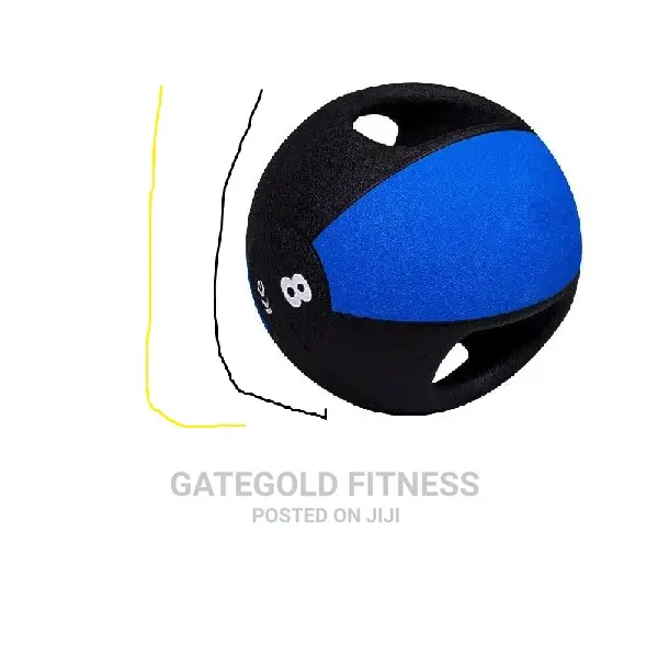8kg Medicine Ball With Handle – Pm160-8