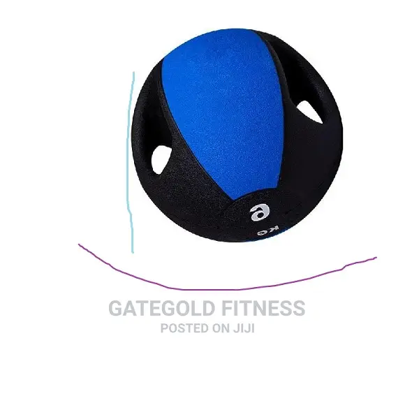 Pm160-6kg Medicine Ball With Handle [6kg]