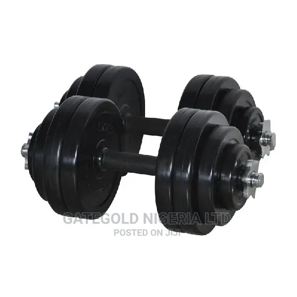 Wk-30r Rubber Dumbbell KIT