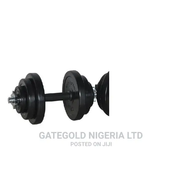 Wk-20r Rubber Dumbbell KIT