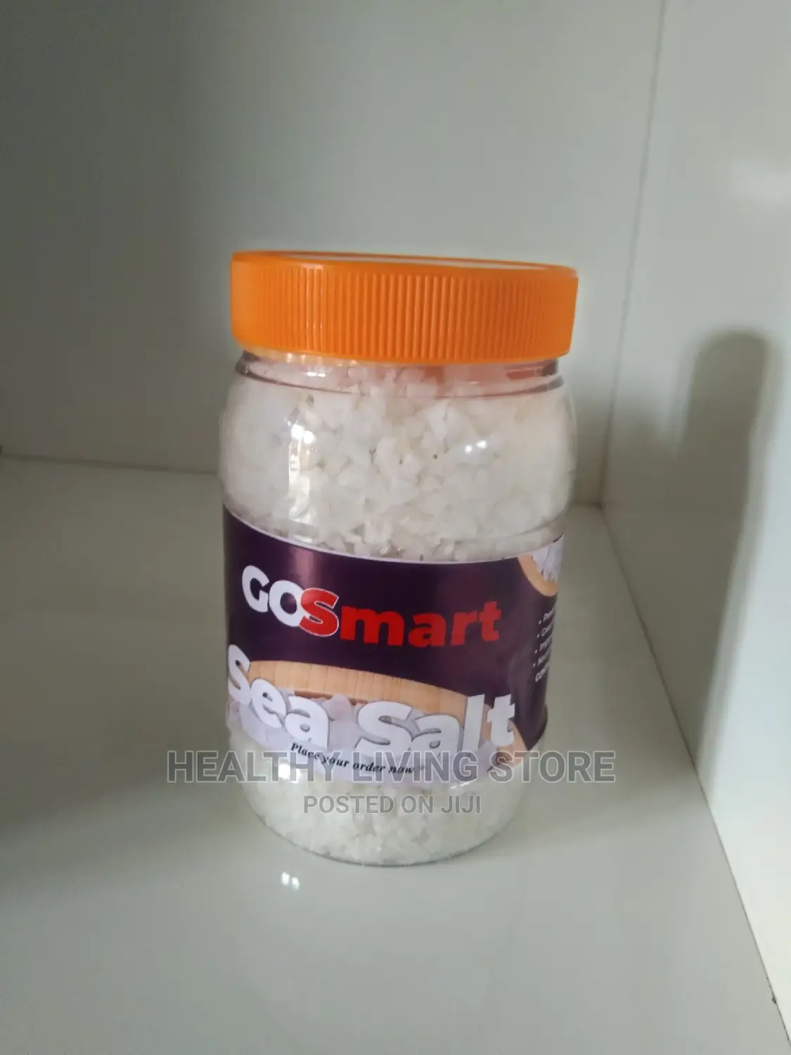 Ghana Natural Sea Salt (600g)