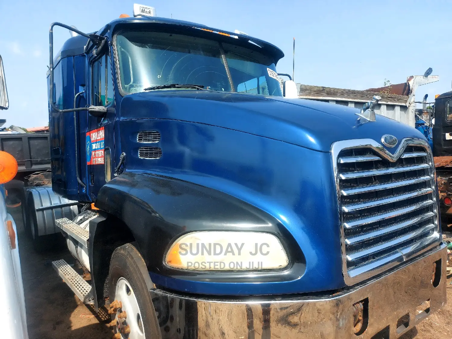 New Arrival Double Cabin Vision Mack Ten Tyres Head Truck