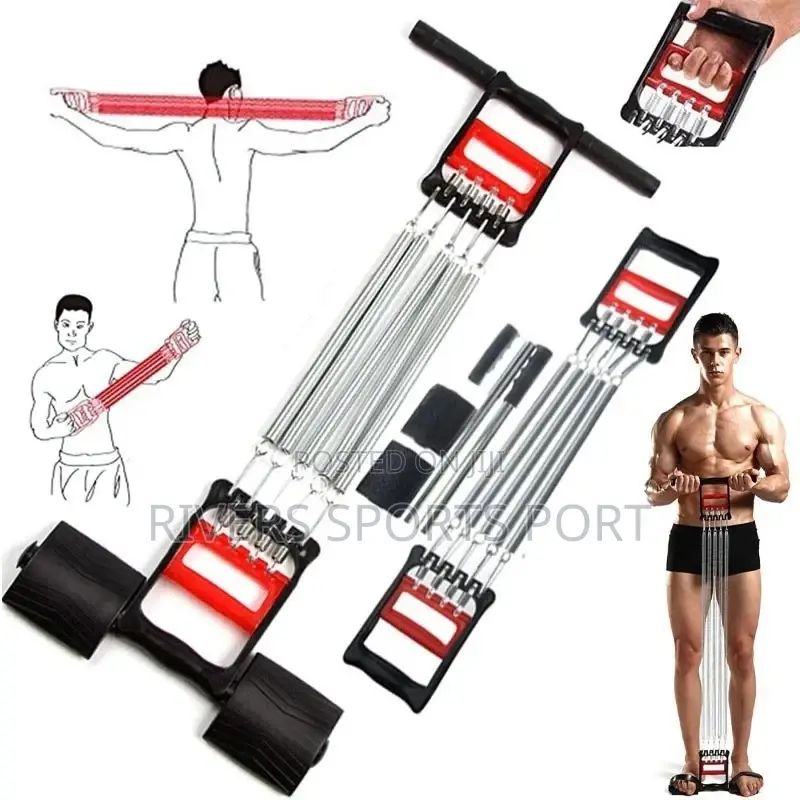 3 in 1 Home Chest Expander Fitness Equipment Tummy Trimmer