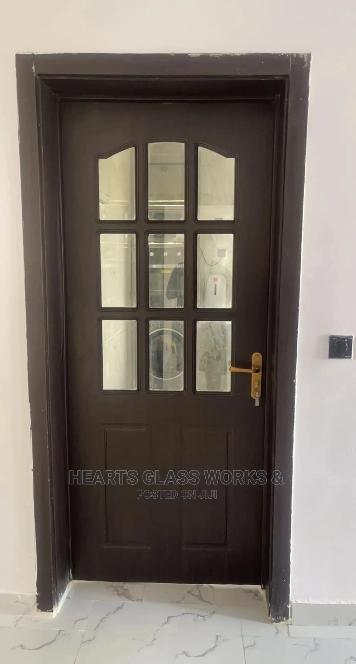 Wooden Glass Door