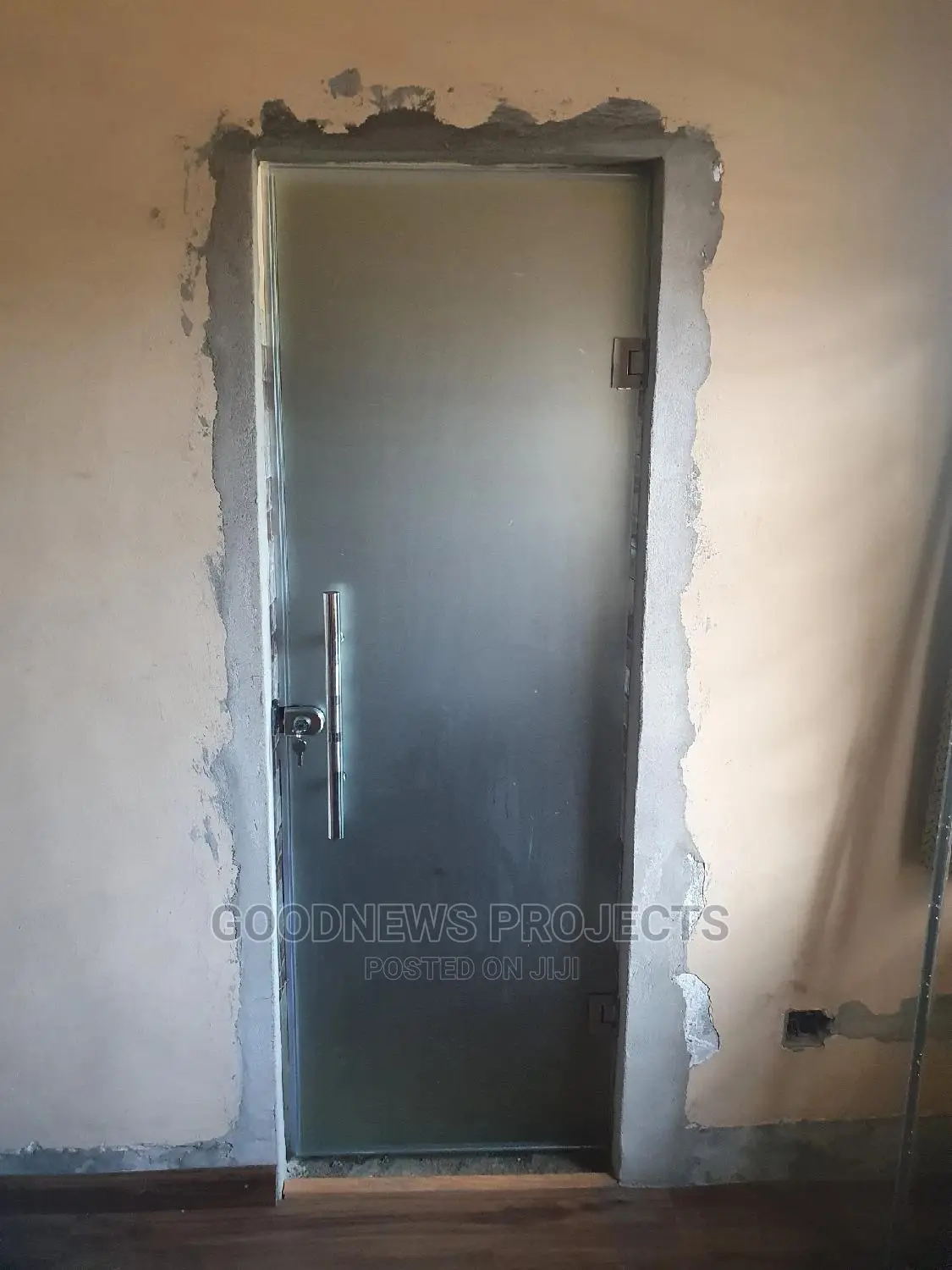 Hinge Glass Toilet Door