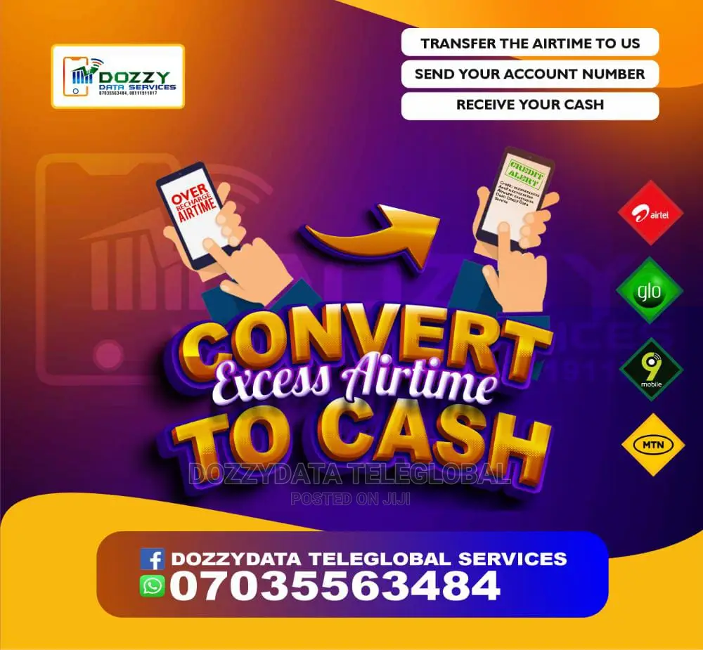 Convert Your Excess Airtime to Cash