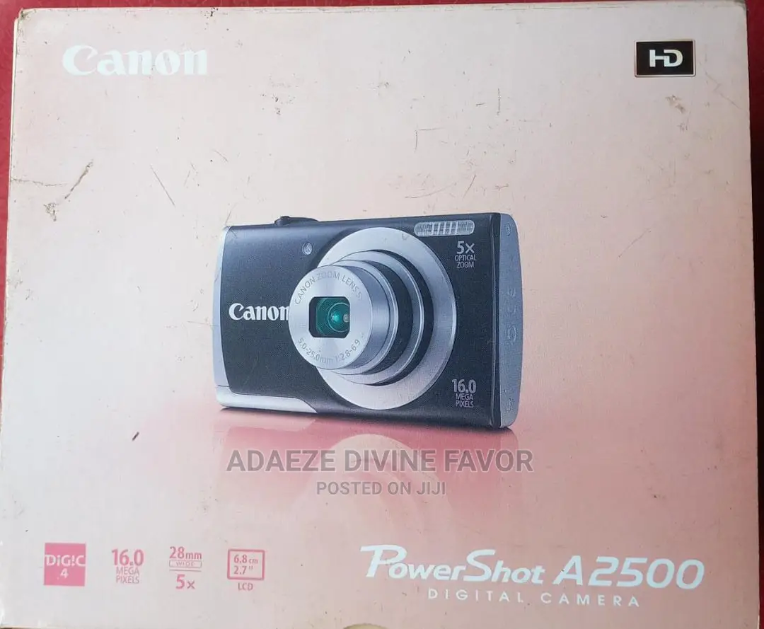 Canon Powershot A2500 Digital Camera