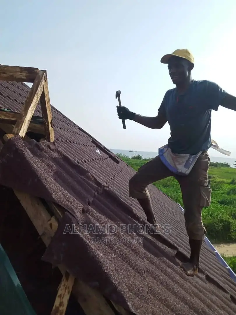 Aluminium Roof Work.