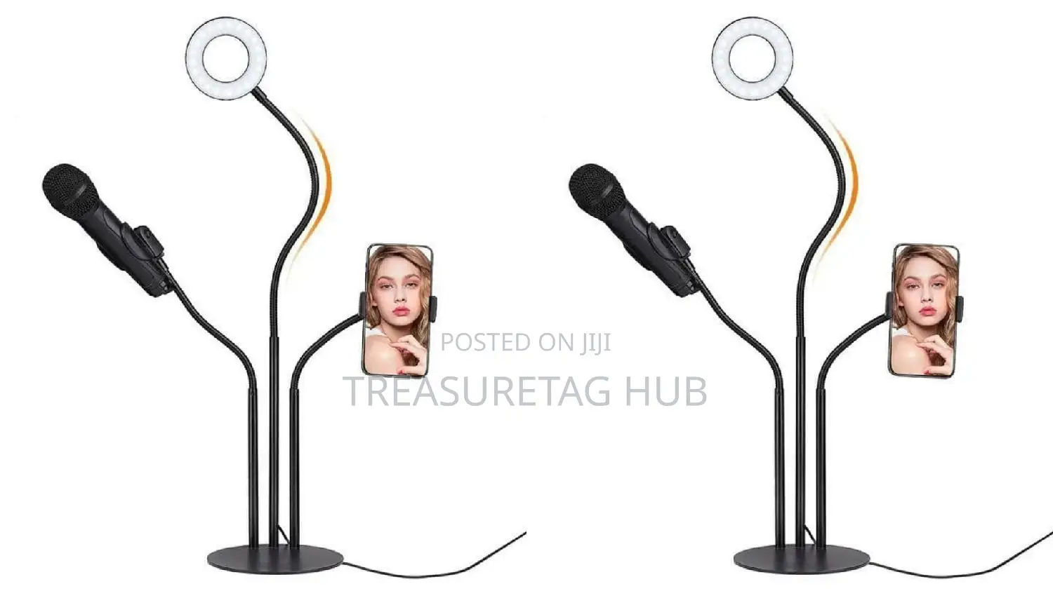 3 in 1 Selfie Ring Light