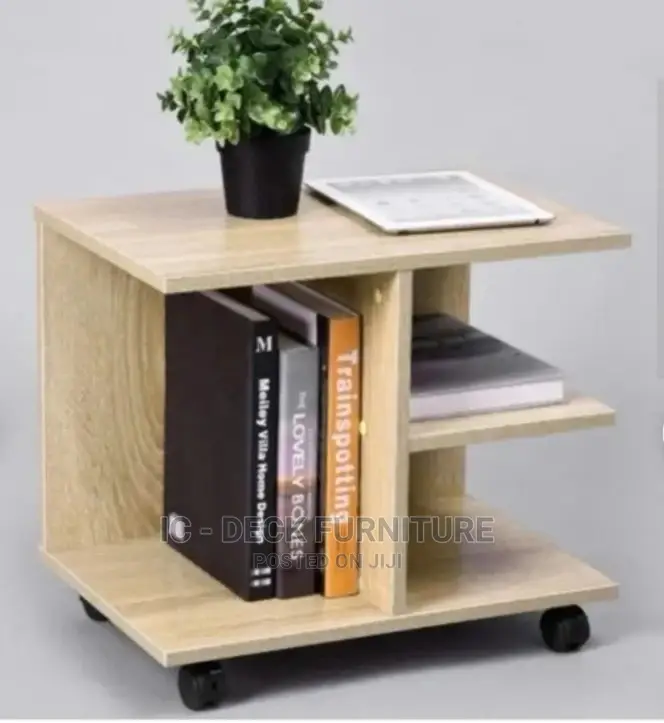 SSL14 Multifunctional Living Room Side Table W/ Wheels