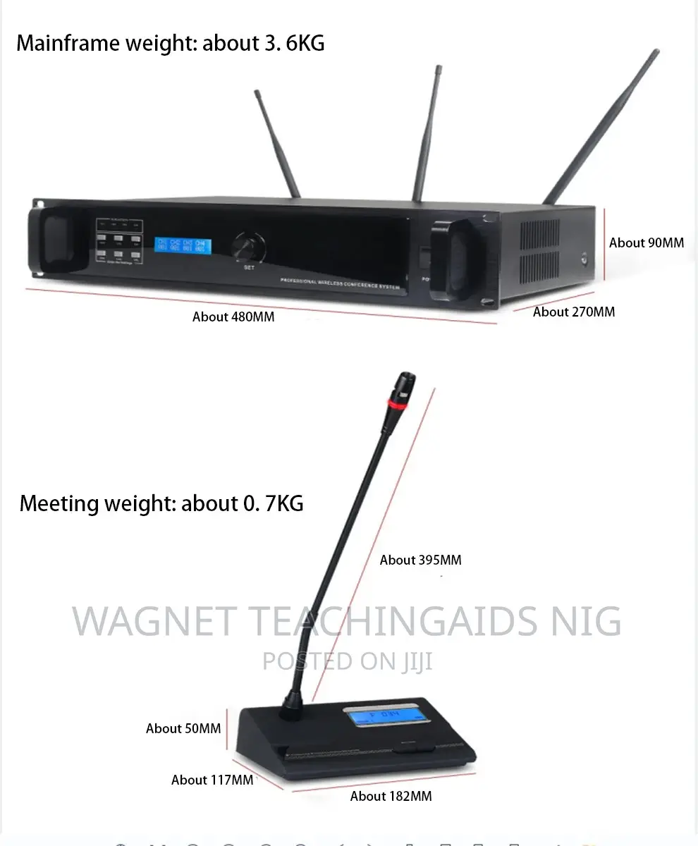 3000units Capacity Delegate Conference Microphones