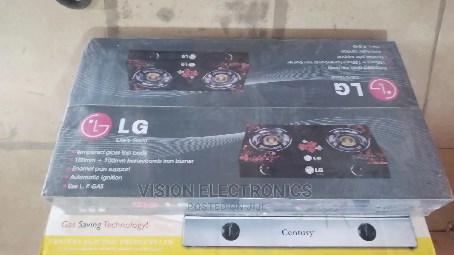 Lg 2 Burner Gas Cooker