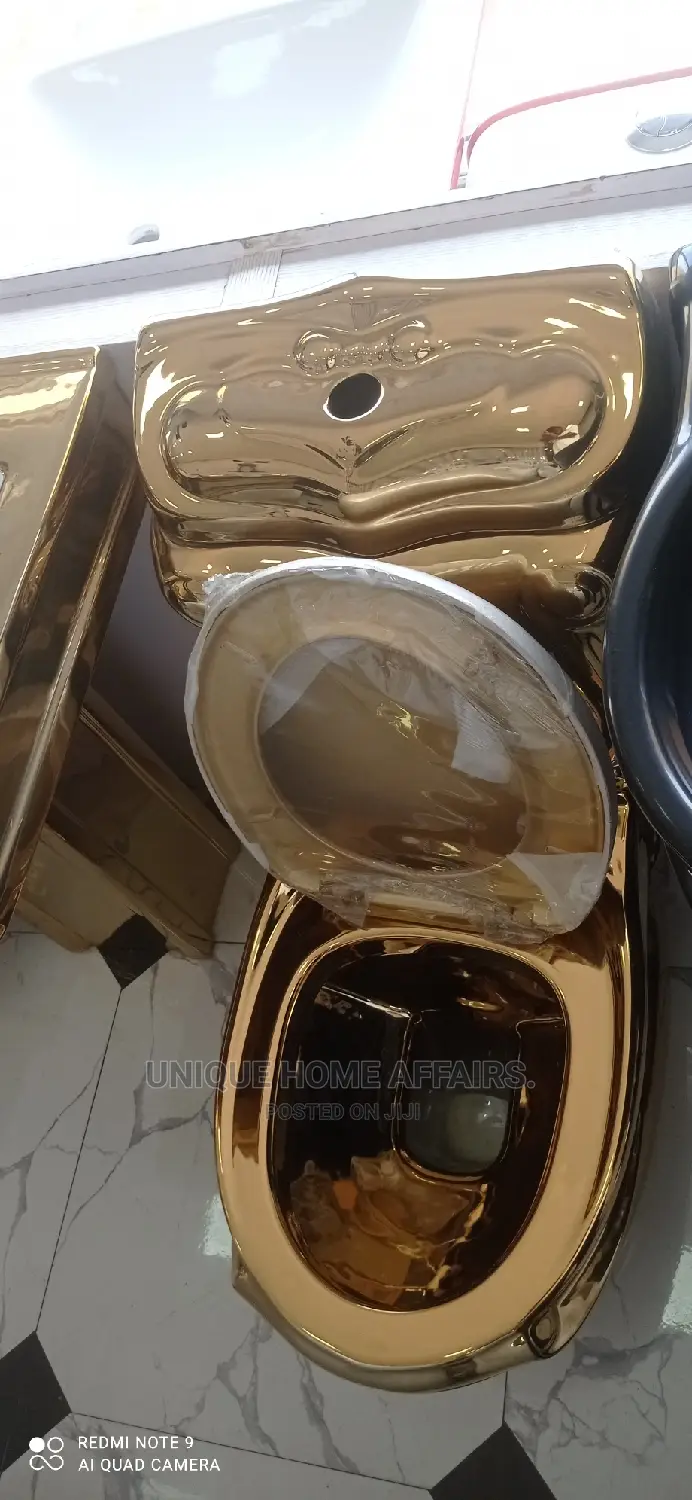 Gold Plated Water Closest
