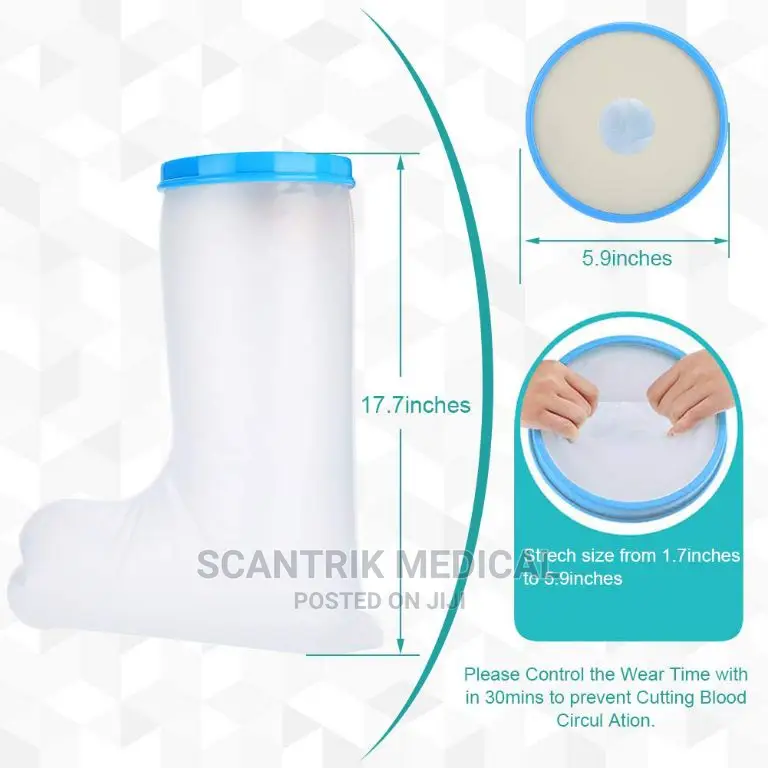 Waterproof Cast Leg Protector for Adult