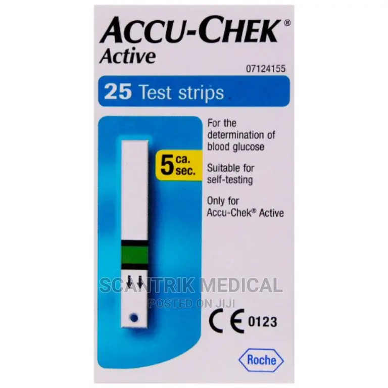Accu CHEK Active Strip Test