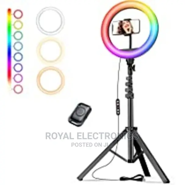 Brand New RGB LED Ring Light With 12′′ With Stand