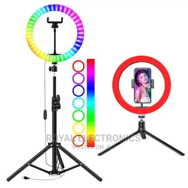 Latest New RGB LED Ring Light With 12′′ With Stand